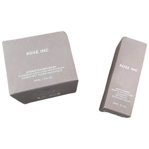 NIB Rose Inc Moisturizer and Toner